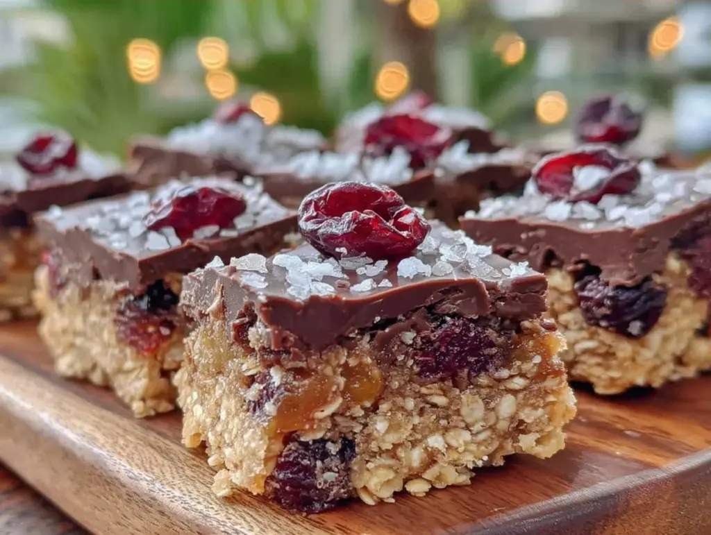 no-bake cookie bars - featured image
