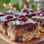 no-bake cookie bars - featured image