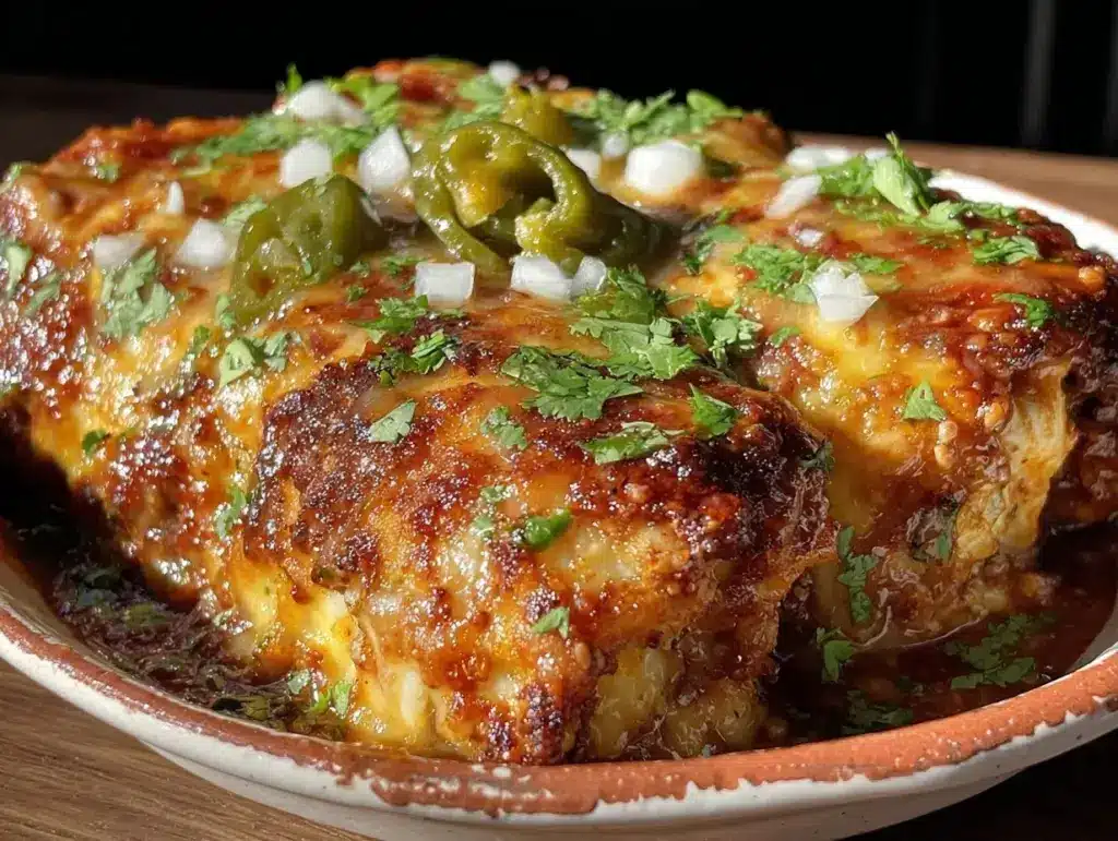 rotisserie chicken enchiladas - featured image