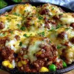 Sheet Pan Ground Beef and Rice Skillet - featured image