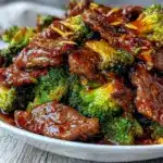 slow cooker beef and broccoli - featured image