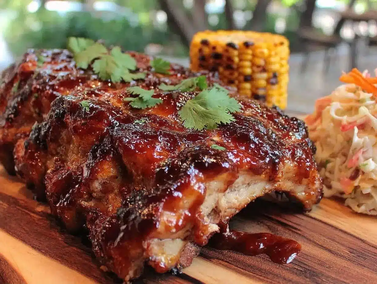 Smoky BBQ Ribs: 3 Cheap Ingredients 4 smoky BBQ ribs preparation steps