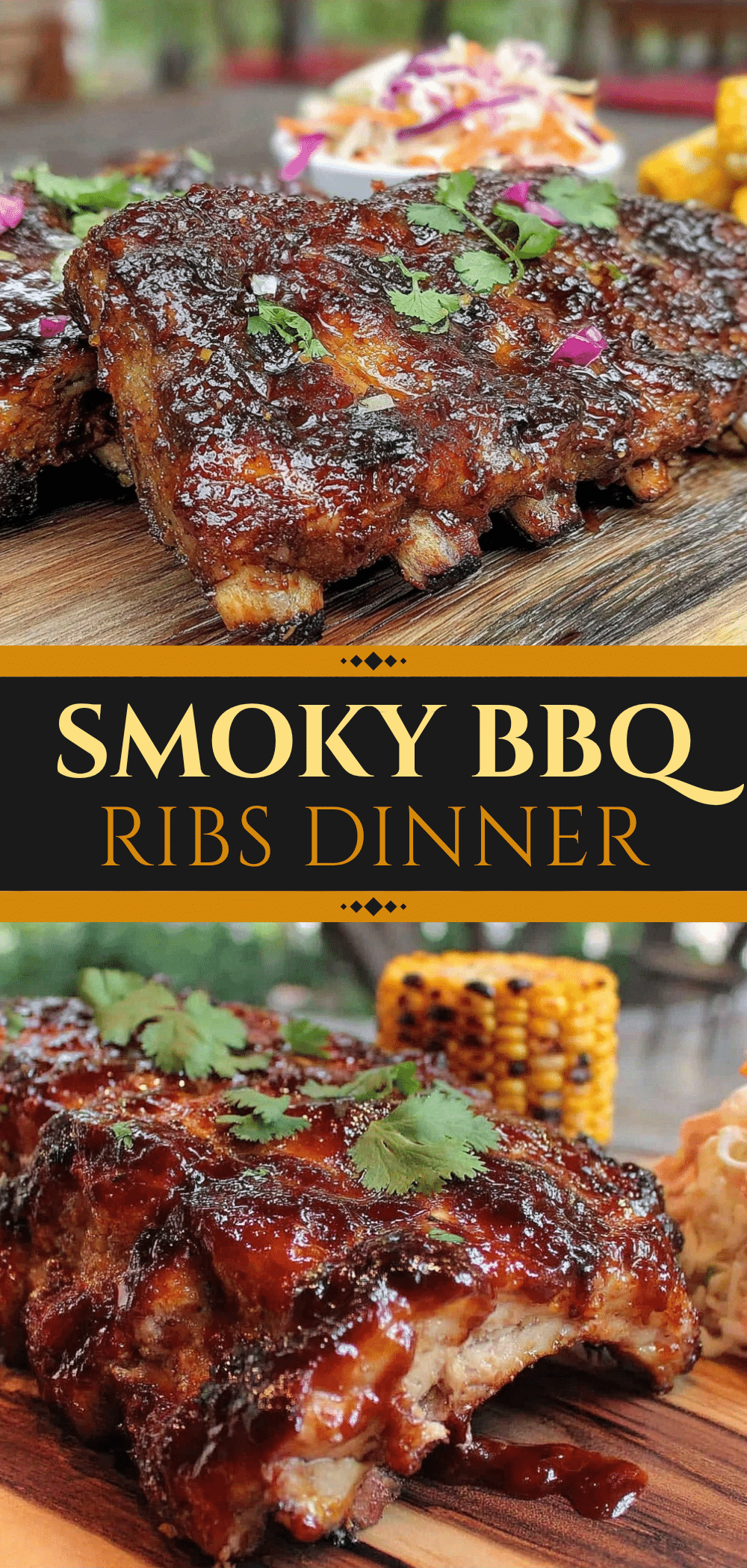 Smoky BBQ Ribs: 3 Cheap Ingredients 5 smoky BBQ ribs recipe