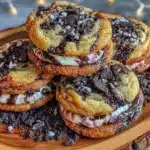 Soft Oreo Stuffed Cookies - featured image