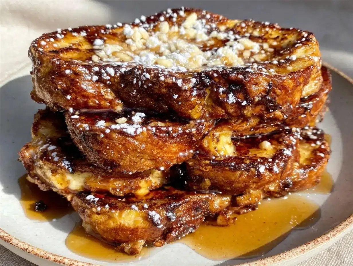 Sourdough French Toast: 3-Ingredient Family Breakfast 4 sourdough french toast preparation steps