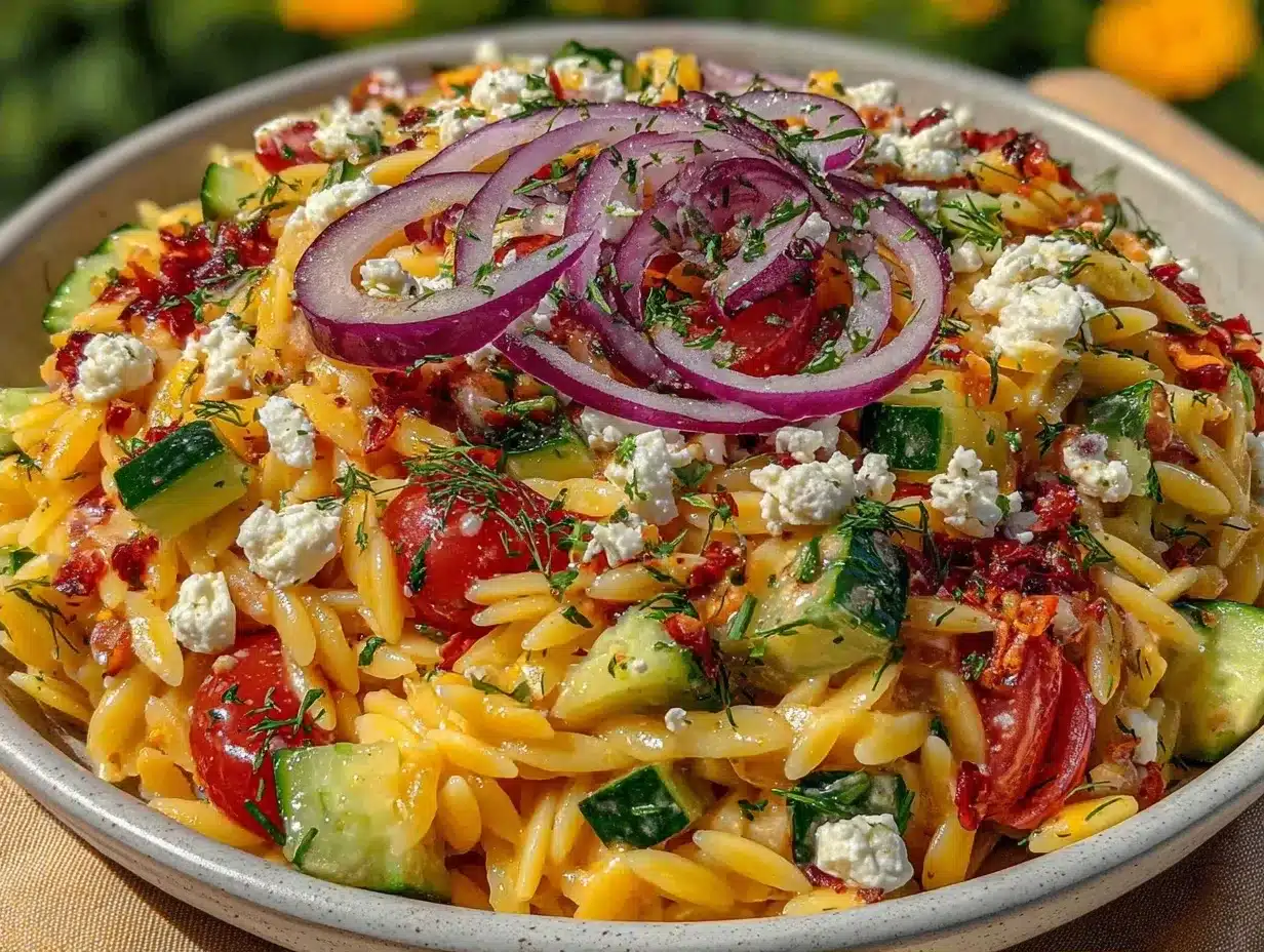 Summer Orzo Salad: Easy Budget Picnic Meal 4 summer orzo salad preparation steps