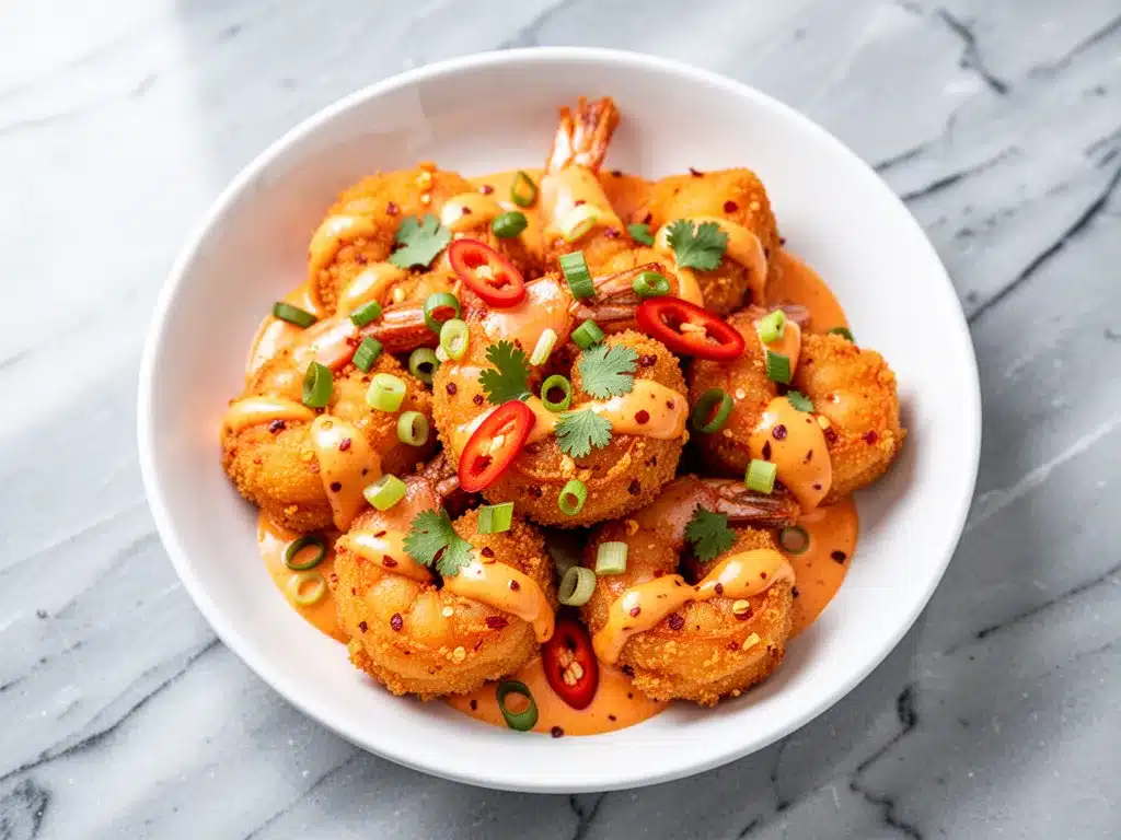 Extra-Crispy Air Fryer Bang Bang Shrimp: Best Copycat Recipe 4 Air Fryer Bang Bang Shrimp preparation steps