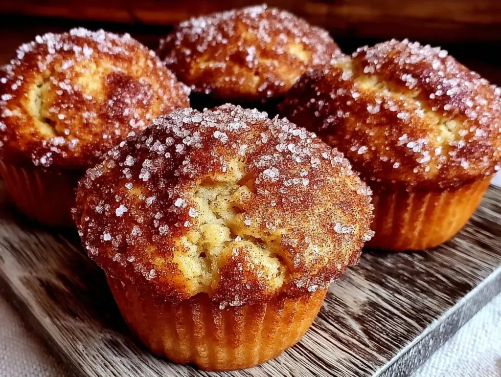 apple cider doughnut muffins - featured image