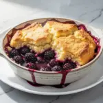 blackberry cobbler - featured image