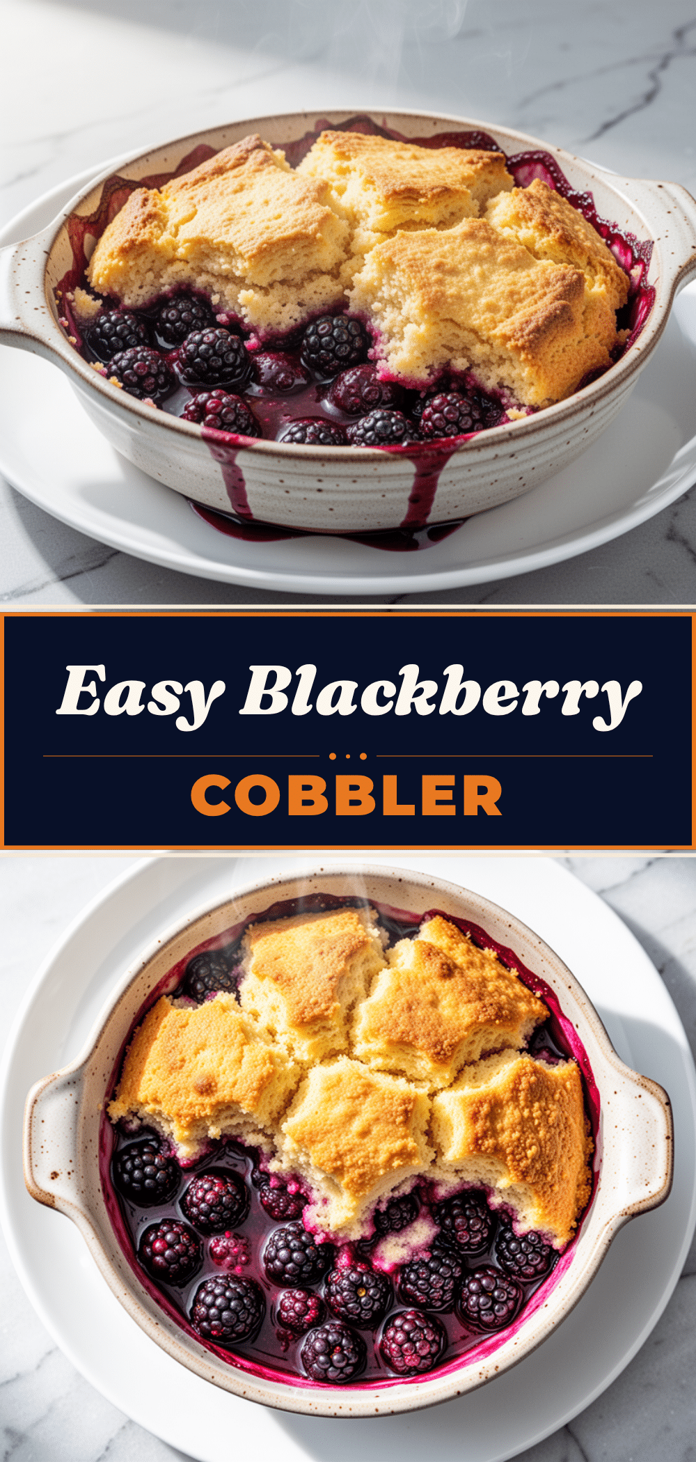 Blackberry Cobbler with Buttery Cornmeal Biscuit Topping 5 blackberry cobbler recipe