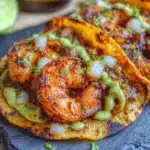 blackened shrimp tacos - featured image