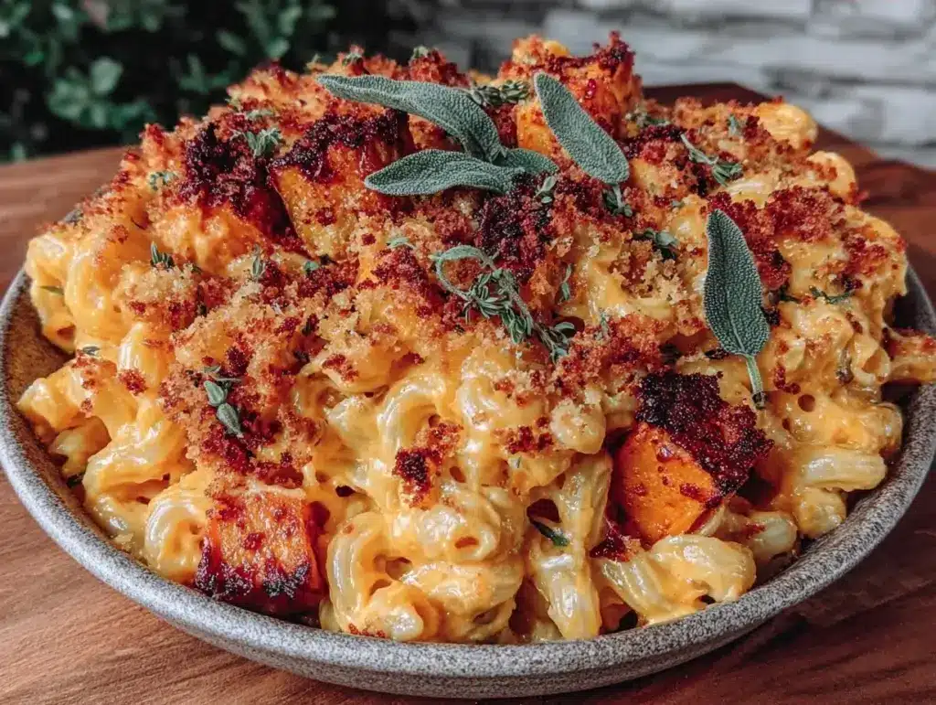 butternut squash mac and cheese - featured image