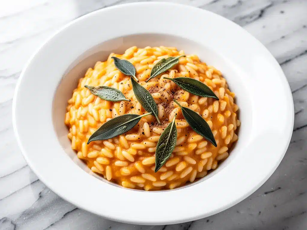 Butternut Squash Risotto: Best Easy Weeknight Recipe 4 butternut squash risotto preparation steps