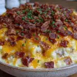 cheeseburger potato soup - featured image