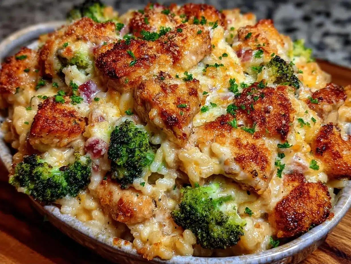 Cheesy Chicken Broccoli Rice Casserole: Easy Family Meal 4 cheesy chicken broccoli rice casserole preparation steps