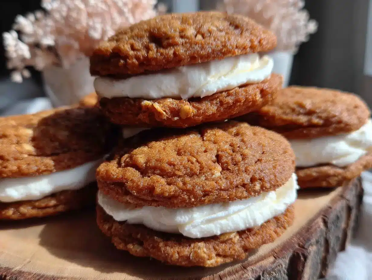 Home 5 chewy brown sugar oatmeal cream pies - featured image