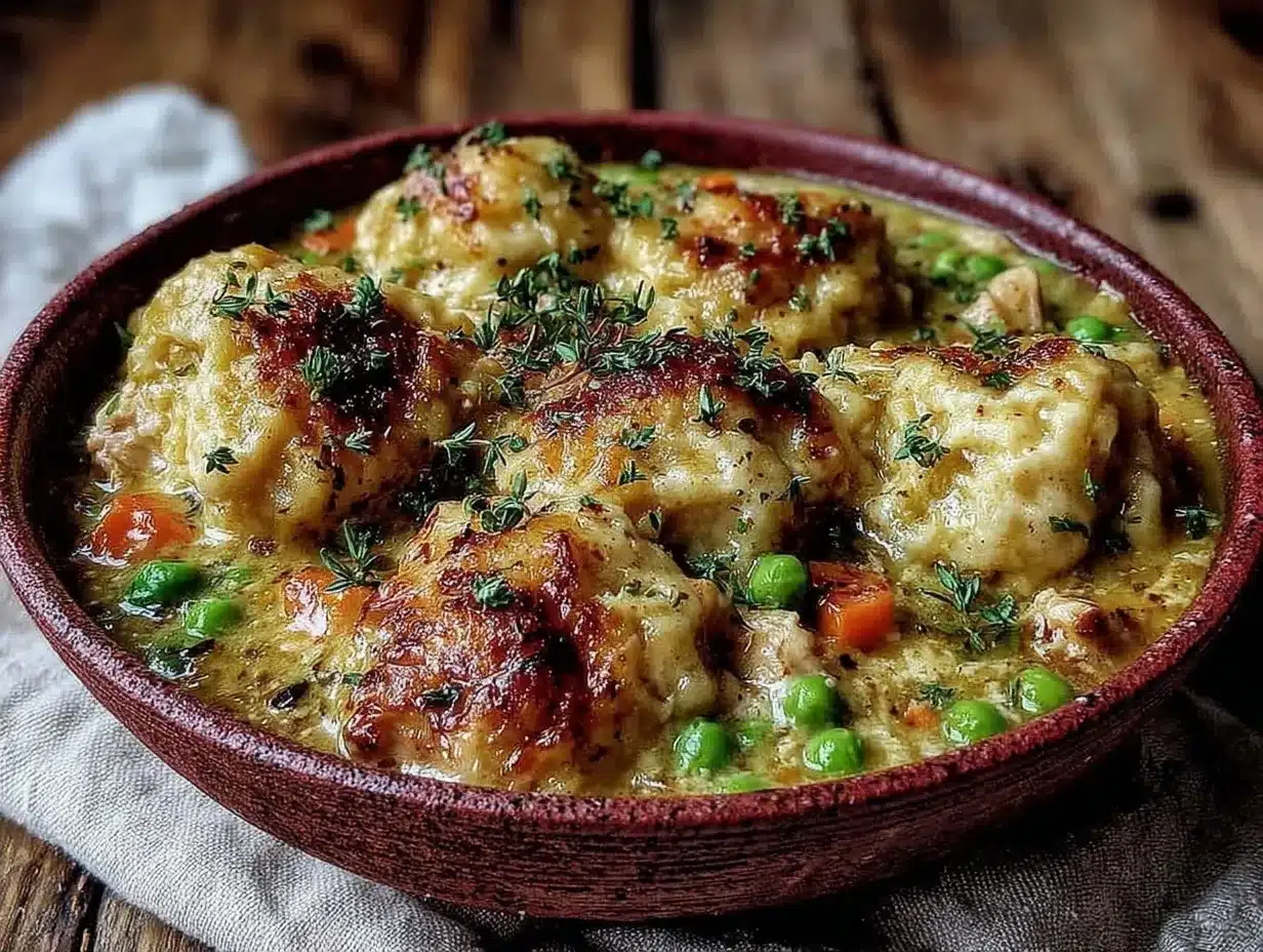 Cozy Fall Chicken and Dumplings: The One Trick for Fluffy Biscuits 4 chicken and dumplings preparation steps