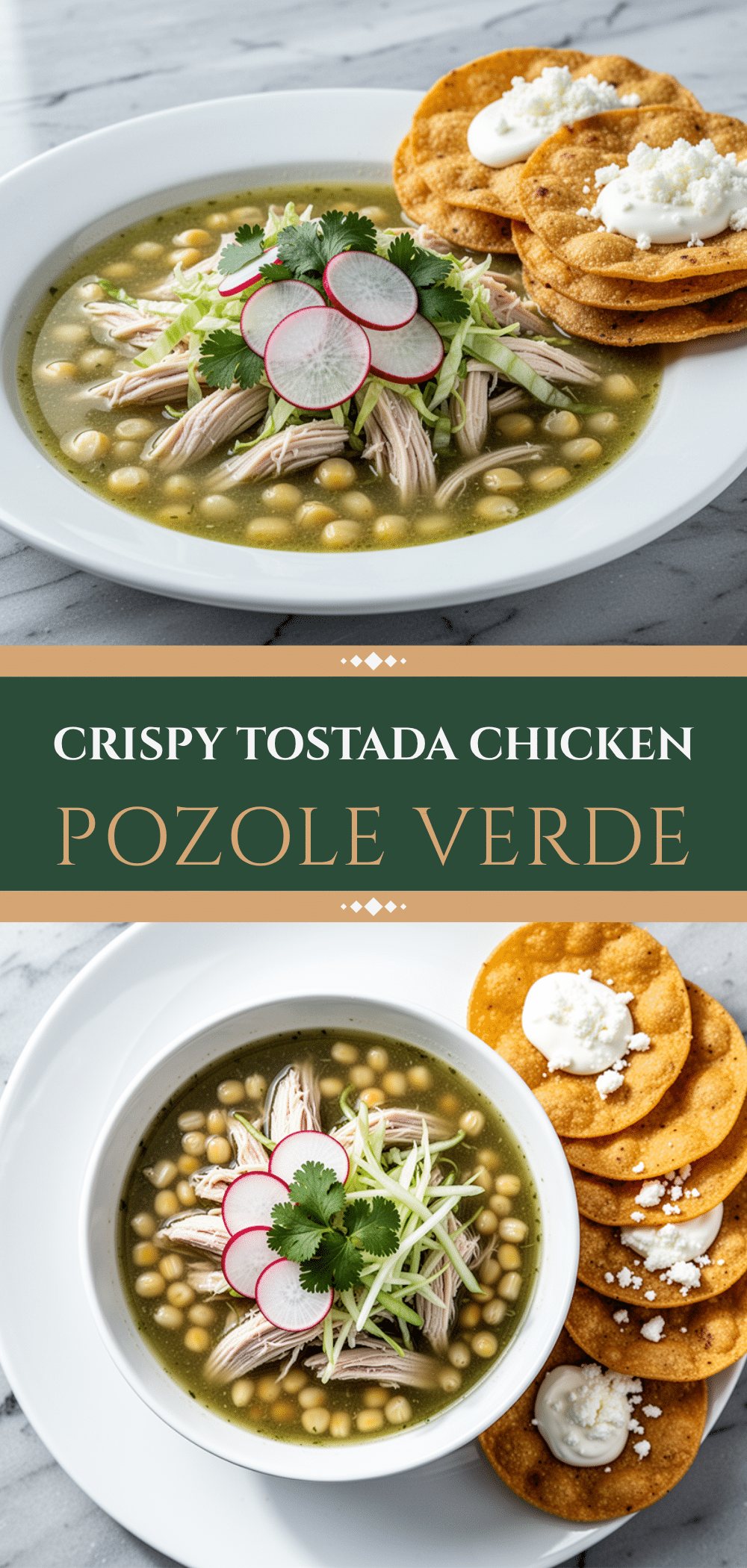 Chicken Pozole Verde: 5 Best Crispy Tostadas (Better Than Takeout!) 5 Chicken Pozole Verde recipe