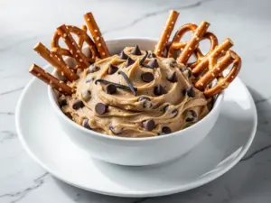Chocolate Chip Cookie Dough Dip - featured image