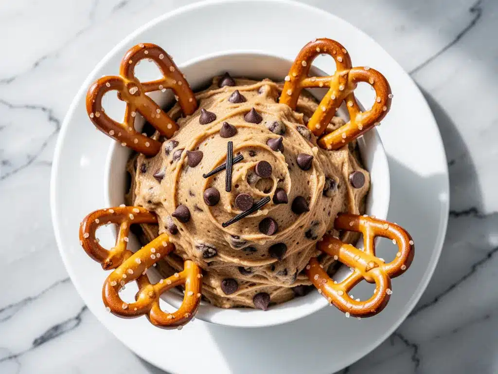 Chocolate Chip Cookie Dough Dip: Easy Game Day Snack 4 Chocolate Chip Cookie Dough Dip preparation steps