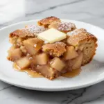 cinnamon apple dump cake - featured image