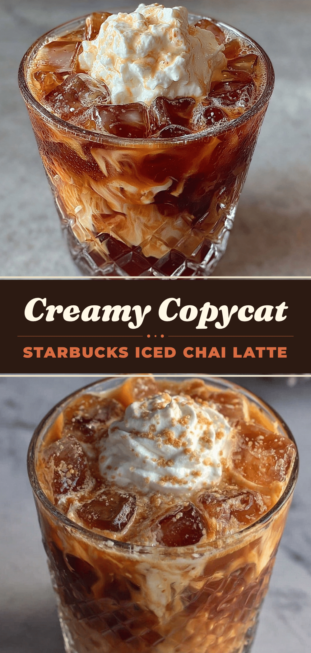 Copycat Starbucks Iced Chai Latte: Best Seasonal Vanilla Sweet Cream 5 Copycat Starbucks Iced Chai Latte recipe