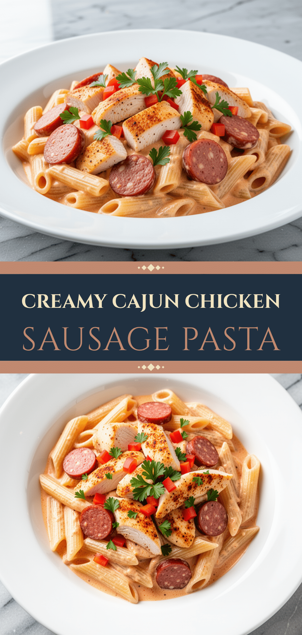 Creamy Cajun Chicken and Sausage Pasta: Easy Weeknight Dinner 5 creamy Cajun chicken and sausage pasta recipe