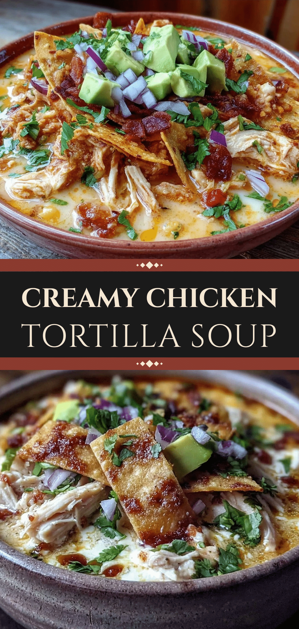 Creamy Chicken Tortilla Soup: 5-Ingredient Gluten-Free Dinner 5 creamy chicken tortilla soup recipe