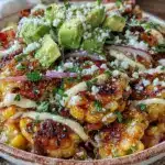creamy chili lime esquites - featured image