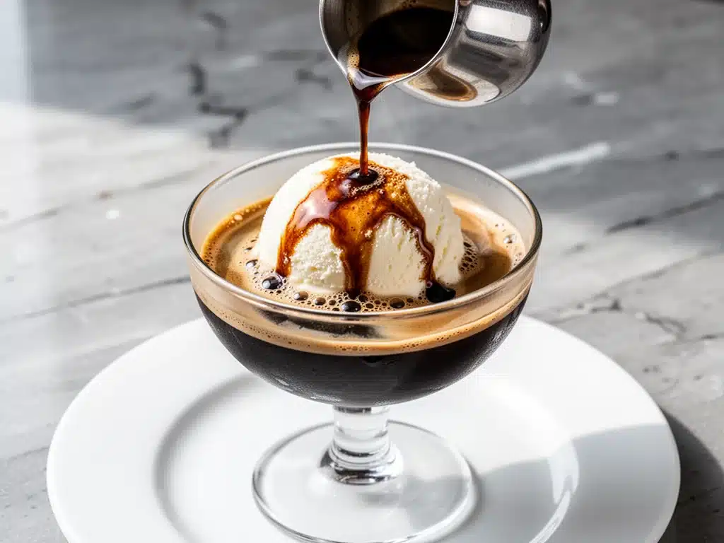 Home 4 creamy Italian affogato - featured image