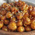 crunchy air fryer chickpeas - featured image