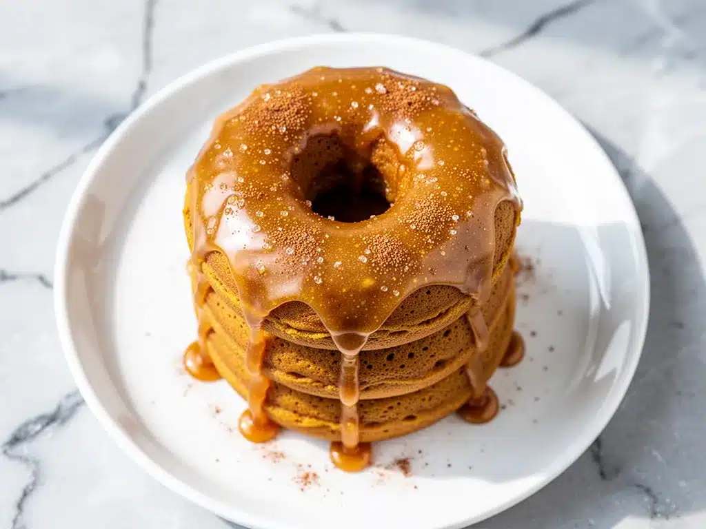 Fall Baked Pumpkin Spice Donuts: 5-Ingredient Maple Glaze 4 fall baked pumpkin spice donuts preparation steps