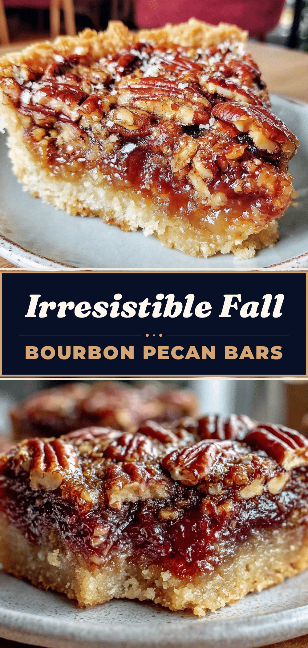 Fall Brown Sugar Bourbon Pecan Pie Bars: Finally Small-Batch & No Leftovers 5 fall brown sugar bourbon pecan pie bars recipe