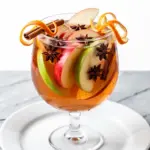 Fall Caramel Apple Cider Sangria - featured image
