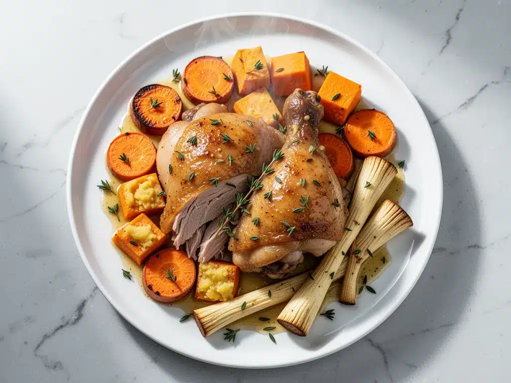 Fall Sheet Pan Maple Dijon Chicken: Easy 1-2-3 Dinner 4 fall sheet pan maple dijon chicken preparation steps