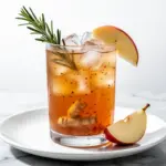 Fall Spiced Pear and Ginger Mocktail - featured image
