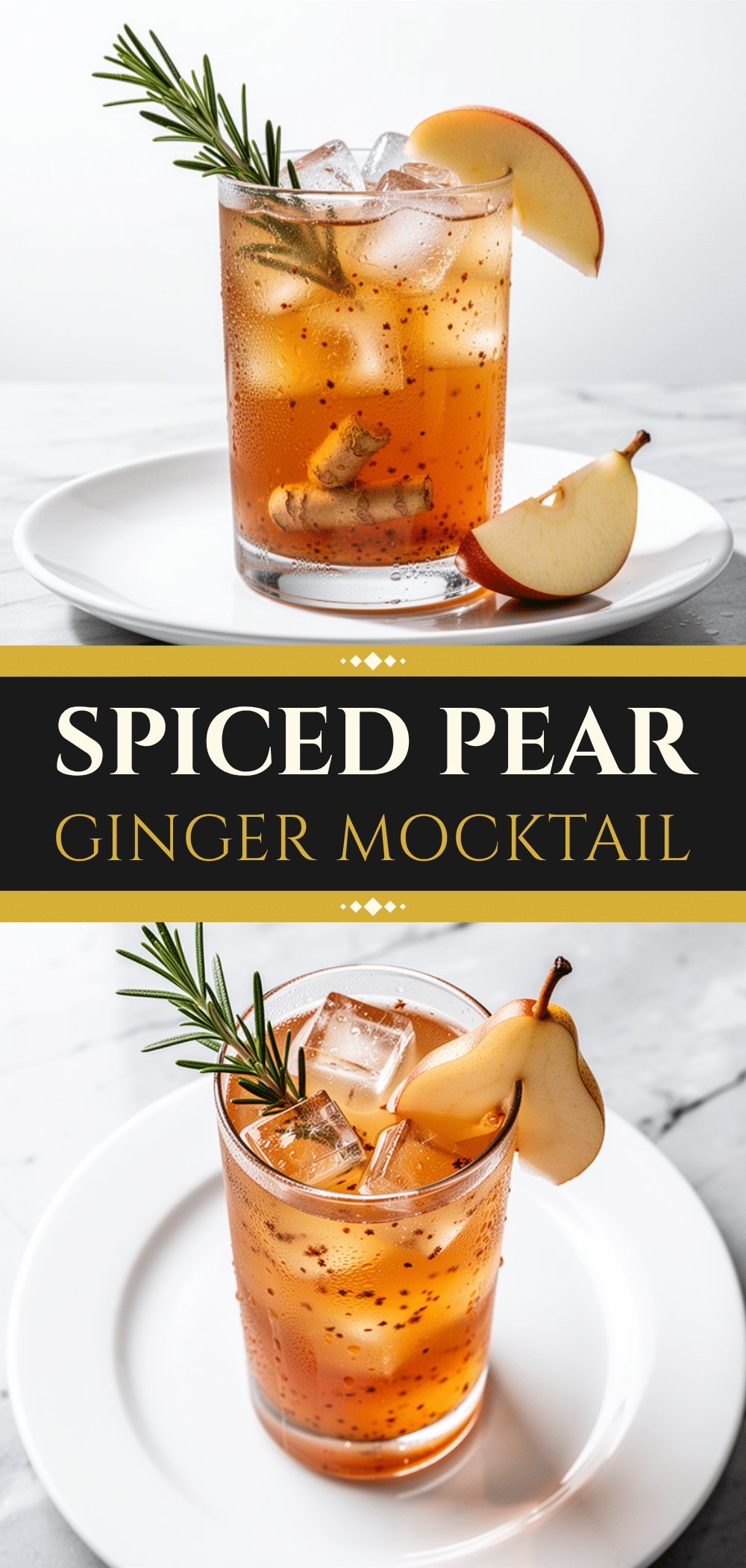 Fall Spiced Pear and Ginger Mocktail: 10min Easy Recipe 5 Fall Spiced Pear and Ginger Mocktail recipe
