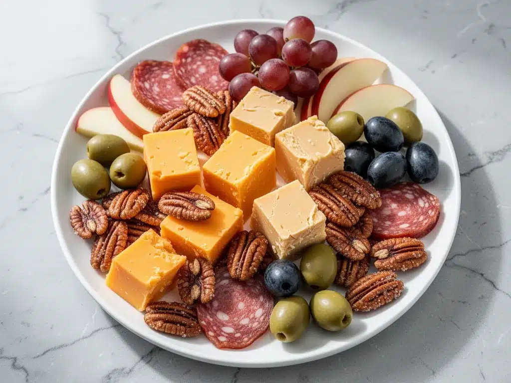 Football Tailgate Charcuterie Board: 10 Easy Game Day Recipes 4 football tailgate charcuterie board preparation steps