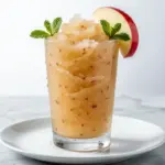 frozen apple cider slushie - featured image