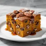 gluten-free pumpkin bread pudding - featured image