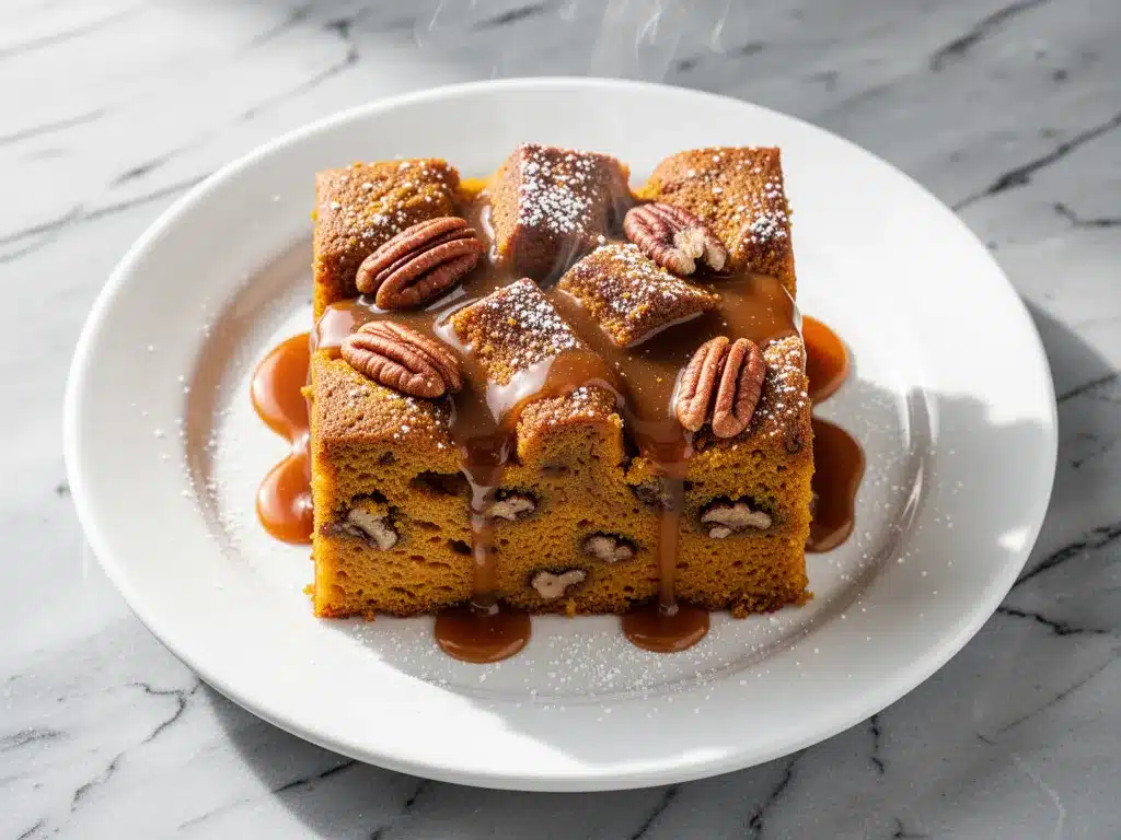 Fall Gluten-Free Pumpkin Bread Pudding: Easy 20-Min Recipe 4 gluten-free pumpkin bread pudding preparation steps
