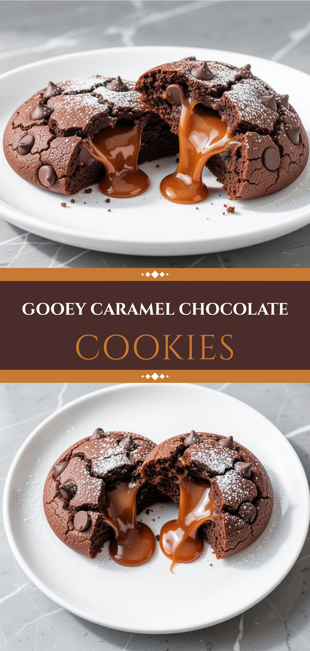 Gooey Caramel Stuffed Chocolate Cookies: Easy Recipe 5 gooey caramel stuffed chocolate cookies recipe