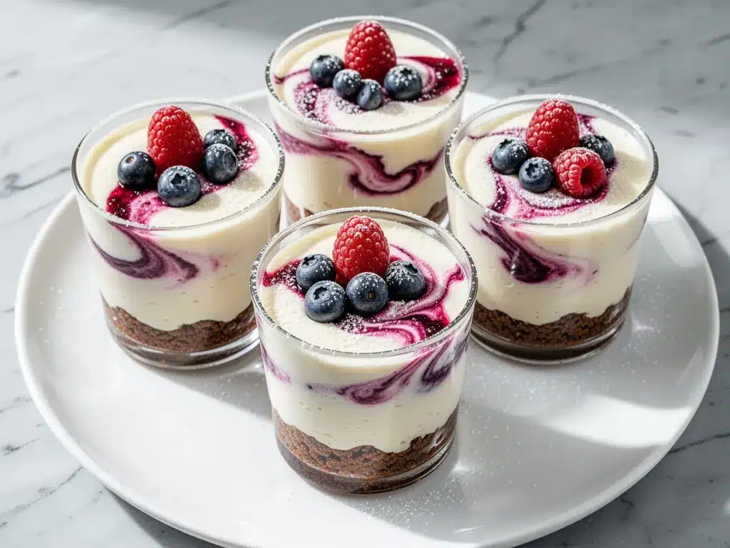 High-Protein Greek Yogurt Cheesecake Cups: 5-Min Easy Snack 4 High-Protein Greek Yogurt Cheesecake Cups preparation steps