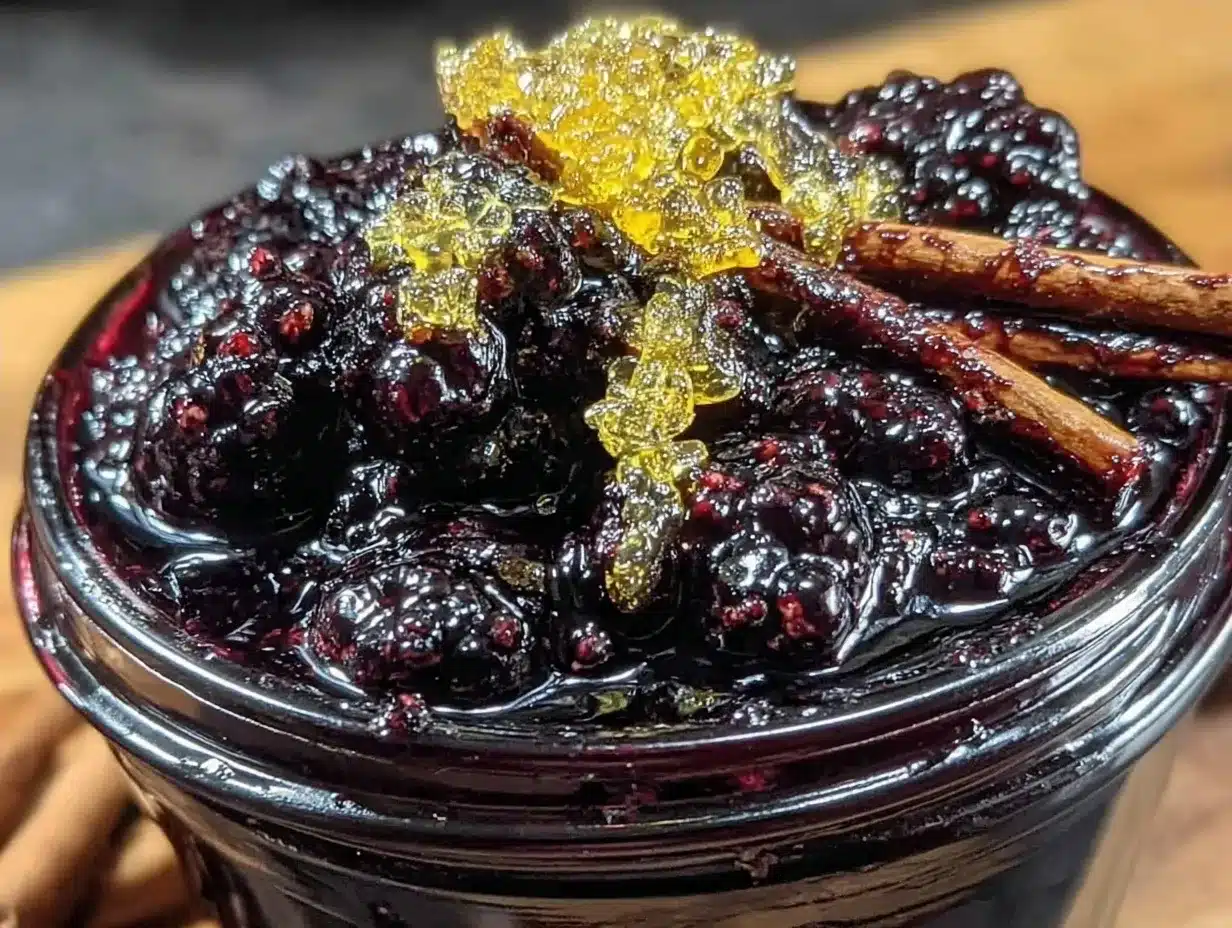 Homemade Elderberry Syrup: Best Cozy Gift for Guests 4 homemade elderberry syrup preparation steps