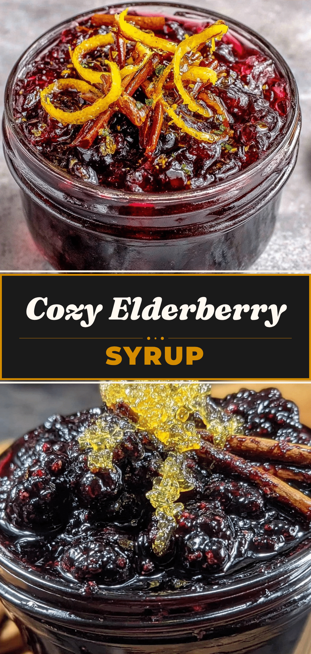 Homemade Elderberry Syrup: Best Cozy Gift for Guests 5 homemade elderberry syrup recipe