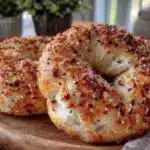 homemade everything bagels - featured image