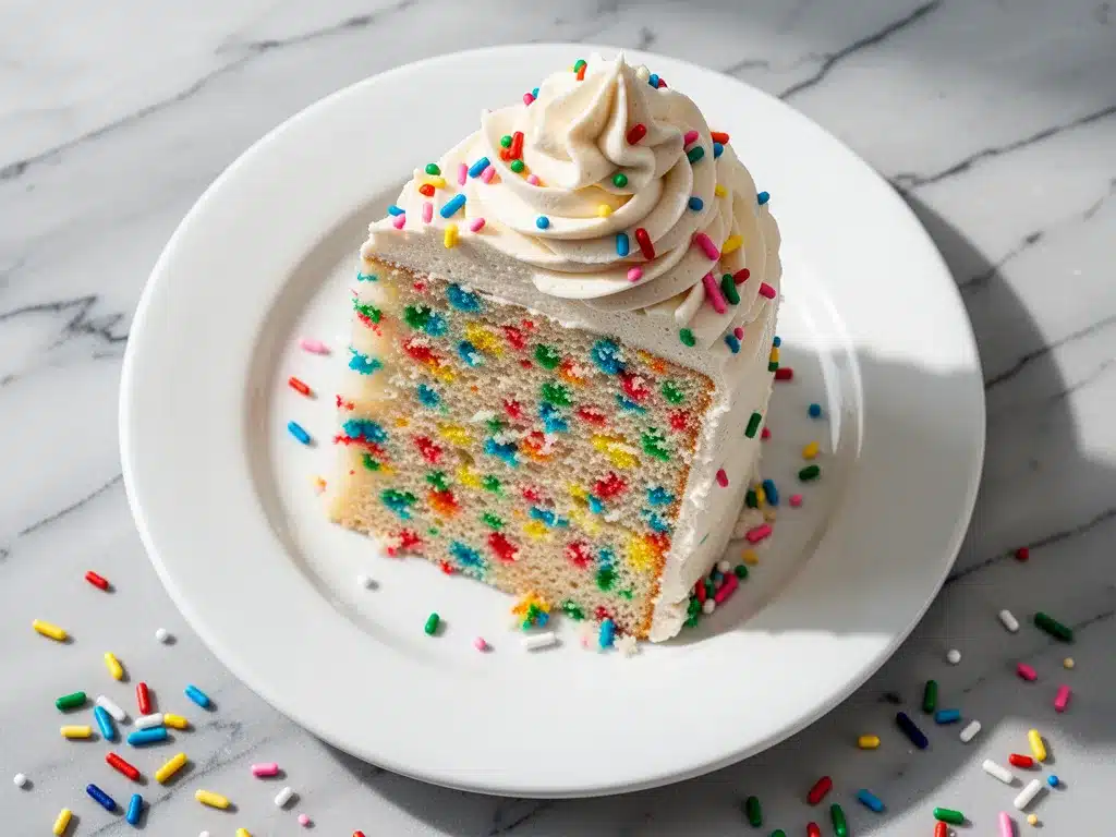 Homemade Funfetti Birthday Cake: 5-Step Easy Birthday Cake 4 homemade funfetti birthday cake preparation steps