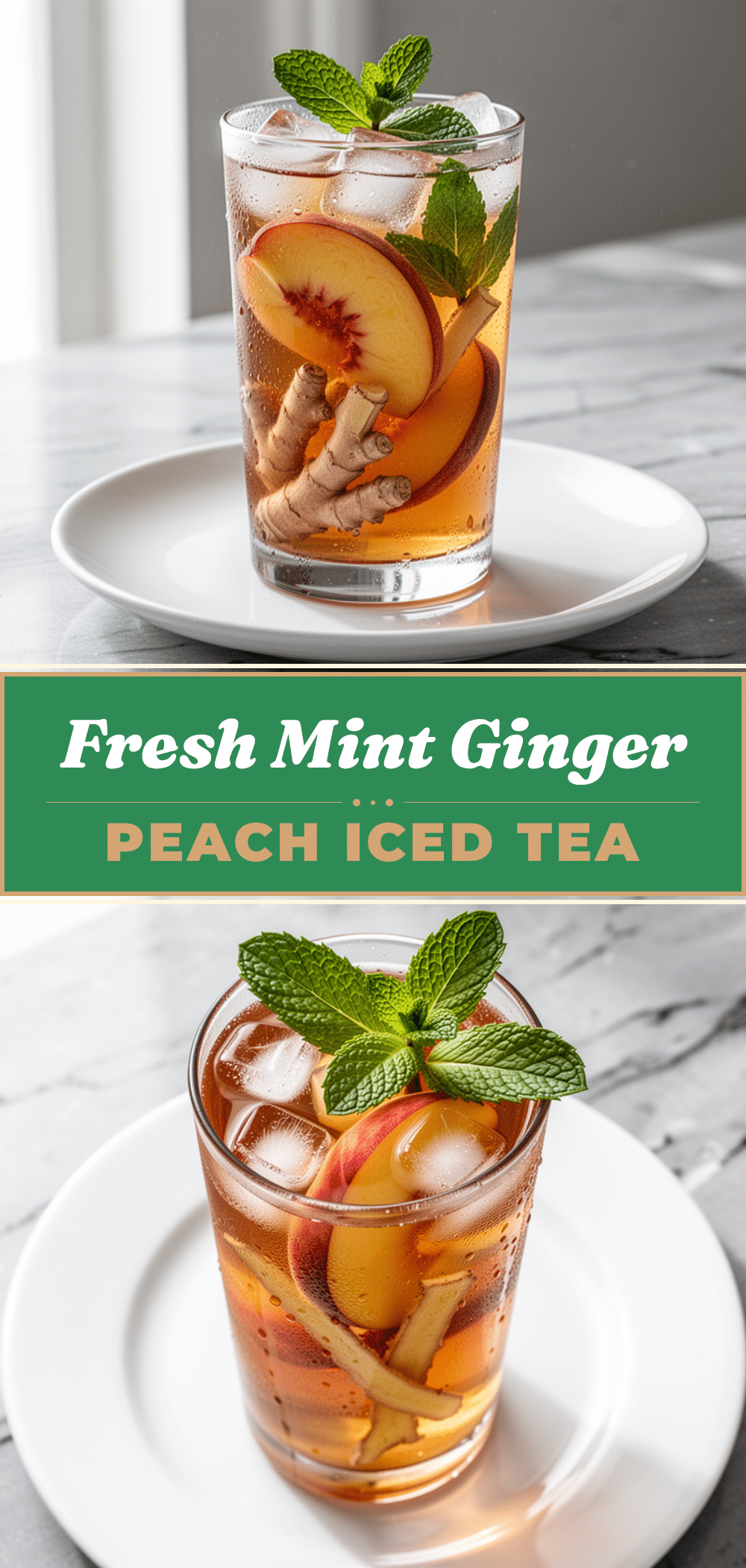 Homemade Ginger Peach Iced Tea: Best 5-Ingredient Summer Recipe 5 Homemade Ginger Peach Iced Tea recipe
