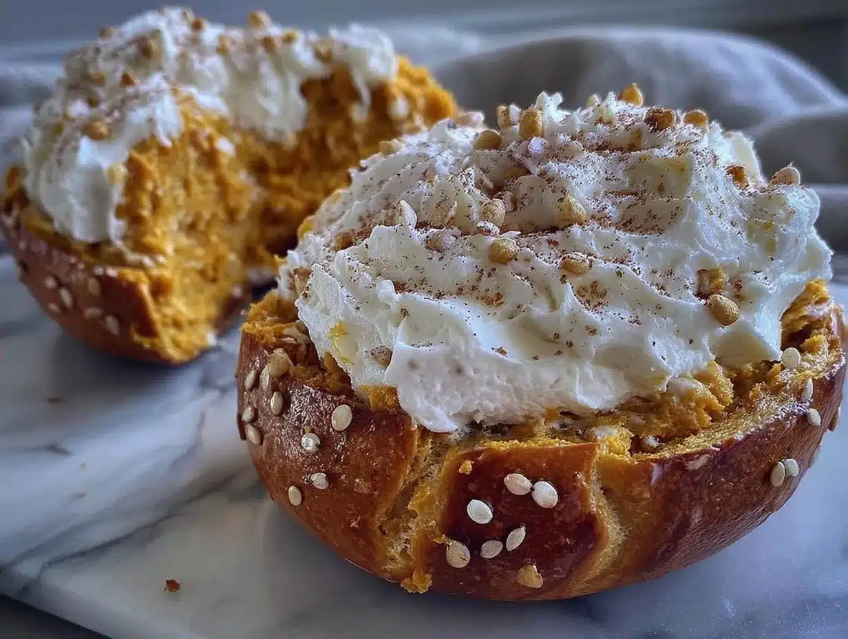 Homemade Pumpkin Bagels: High-Protein Fuel 4 homemade pumpkin bagels preparation steps