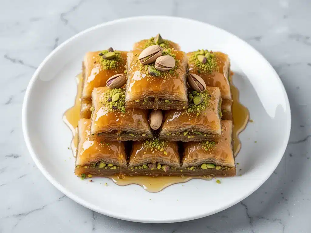 Honey Pistachio Baklava: 5 Steps to Perfect Easy Baklava 4 honey pistachio baklava preparation steps